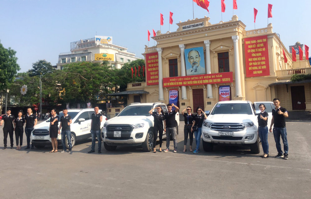 Chuong trinh Ford SUV Drive cung Hai Phong Ford